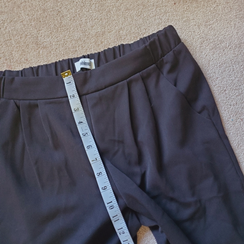 Minimum Denmark Sofja Black Tapered Trouser - image 5